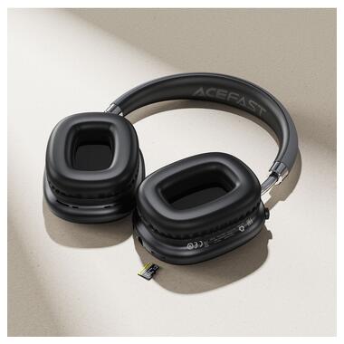 Беспроводные накладные наушники ACEFAST H13 Wireless Headset Black (6974316285878) фото №7