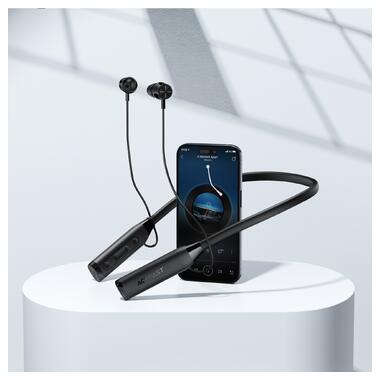 Беспроводные спортивные наушники ACEFAST N7 neck hanging wireless earphones Black (6974316285663) фото №7