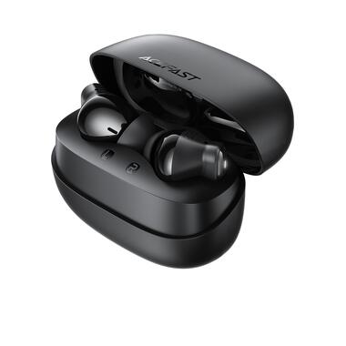 Беспроводные наушники TWS ACEFAST W8 AI translation Black (6974316286165) фото №3