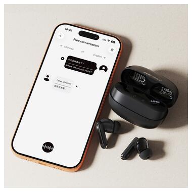Беспроводные наушники TWS ACEFAST W8 AI translation Black (6974316286165) фото №7