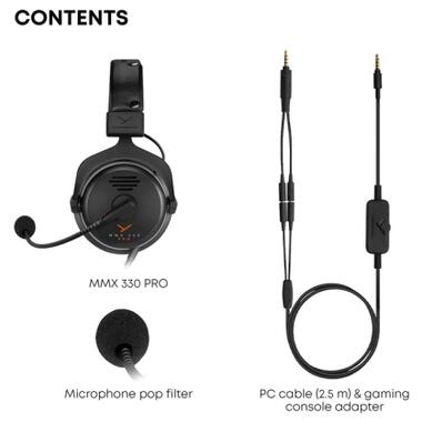 Наушники Beyerdynamic MMX 330 PRO Black (531487) фото №4