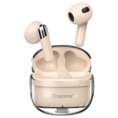 Безпровідні навушники  CHAROME A22 Bluetooth 5.3 Pink Lotus (6974324911257) фото №1