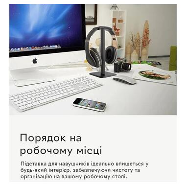 Подставка для наушников SEMI Black фото №5