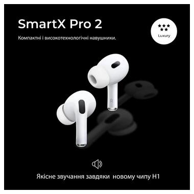 Навушники бездротові SmartX Pro 2 Luxury Bluetooth люкс якість AAA (SAP2L) фото №3