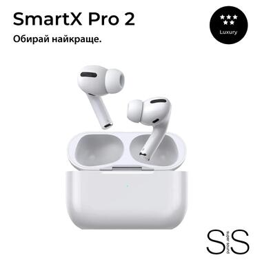 Навушники бездротові SmartX Pro 2 Luxury Bluetooth люкс якість AAA (SAP2L) фото №1