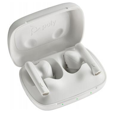 Навушники Poly Voyager Free 60 Earbuds + BT700A + BCHC White (7Y8L3AA) фото №4