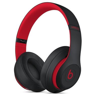 Навушники Beats Studio 3 Wireless Over-Ear Black-Red (MRQ82ZM/A) фото №1