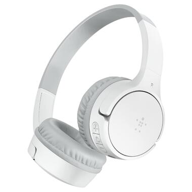 Бездротові навушники дитячі Belkin SoundForm Mini White (AUD002btWH) фото №1