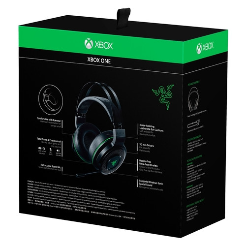 Гарнітура консольна Razer Thresher Xbox One WL Black/Green (RZ04-02240100-R3M1) фото №7