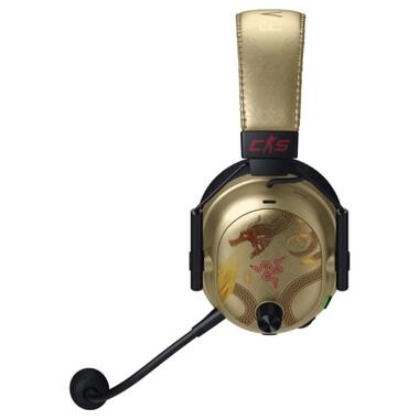 Наушники Razer Blackshark V3 PRO Counter-Strike 2 Edition USB Gold (RZ04-05400800-R3M1) фото №3
