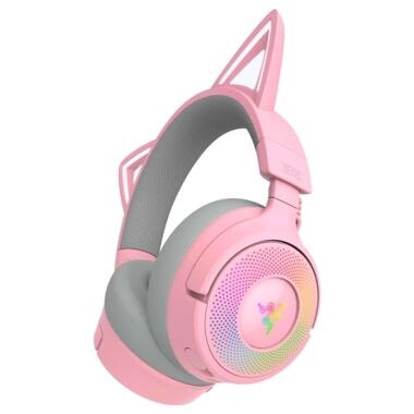 Наушники Razer Kraken Kitty V3 PRO Quartz USB Pink (RZ04-05170200-R3M1) фото №2