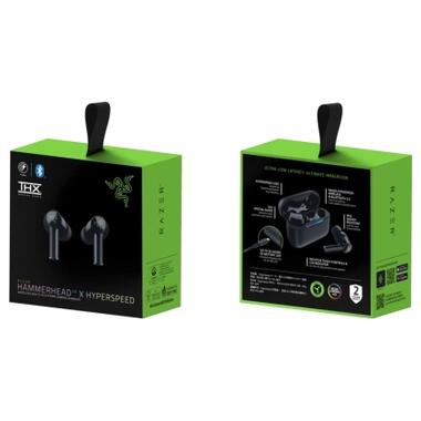 Наушники Razer Hammerhead V3 X Hyperspeed Black (RZ12-05620100-R3G1) фото №7
