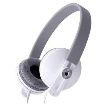 Навушники Gorsun GS-7705 сіро-білі фото №1