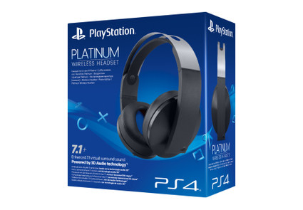 Наушники Sony PS4 Wireless Stereo Headset Platinum фото №2