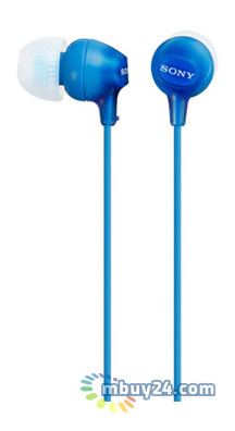 Навушники Sony MDR-EX15LP Blue фото №1