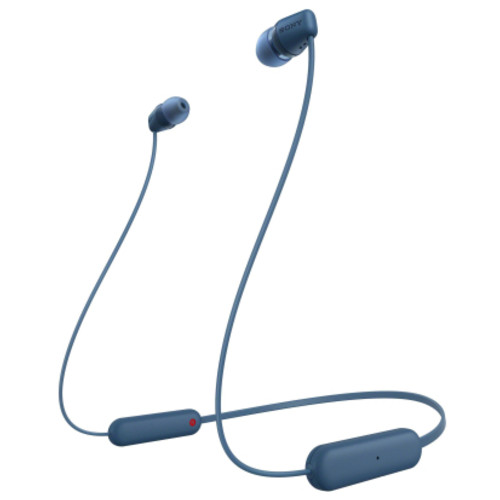 Навушники Sony WI-C100 In-ear IPX4 Wireless Blue (WIC100L.CE7) фото №1