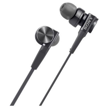 Навушники з мікрофоном Sony MDR-XB75AP Black фото №4