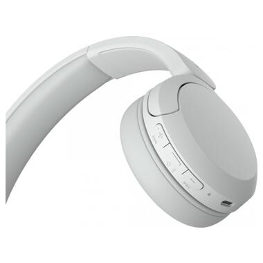 Навушники On-ear Sony WH-CH520 BT 5.2 SBC AAC Wireless Mic Білий (WHCH520W.CE7) фото №6