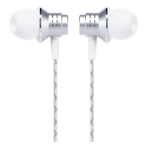 Навушники COTEetCI EH01-METAL сріблясті фото №1