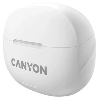 Навушники Canyon TWS-8 White (CNS-TWS8W) фото №4