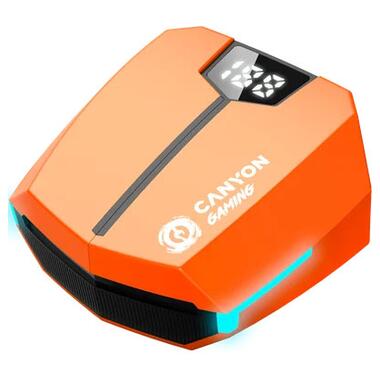 Навушники Canyon GTWS-2 Gaming Orange (CND-GTWS2O) фото №1