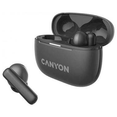 Bluetooth-гарнітура Canyon OnGo TWS-10 ANC ENC Black (CNS-TWS10BK) фото №2