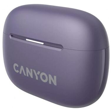 Bluetooth-гарнітура Canyon OnGo TWS-10 ANC ENC Purple (CNS-TWS10PL) фото №6