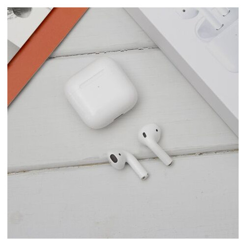 Блютуз Стерео Гарнитура Apple Airpods Pro 4 Цвет Белый фото №7