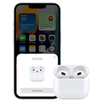 Навушники Apple AirPods 3rd generation (MME73TY/A) фото №6