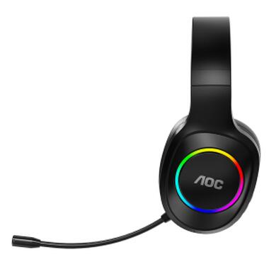 Наушники AOC ACG2502BK RGB Black (ACG2502BK/00) фото №2