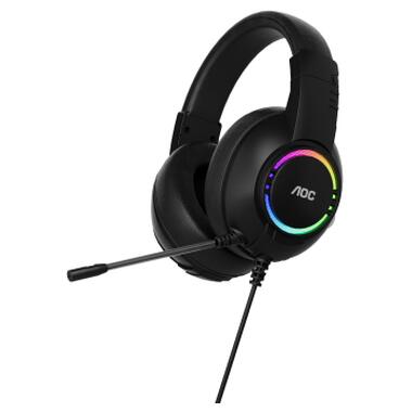 Наушники AOC ACG2510BK RGB Black (ACG2510BK/00) фото №3