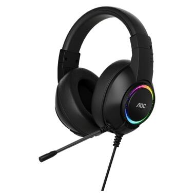 Наушники AOC ACG2510BK RGB Black (ACG2510BK/00) фото №1