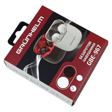 Наушники Grunhelm GBE-967 Wireless White (138234) фото №6