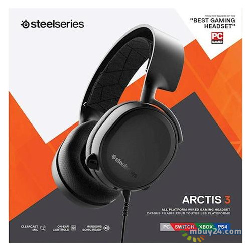 Навушники SteelSeries Arctis 3 2019 Edition Black (61503) фото №4