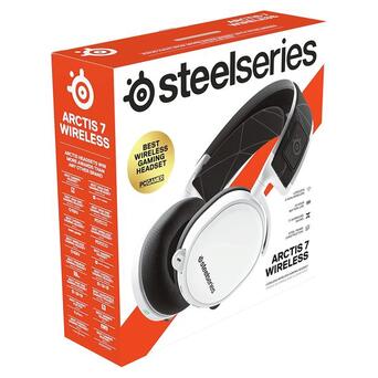 Навушники SteelSeries Arctis 7 White (SS61461) фото №7