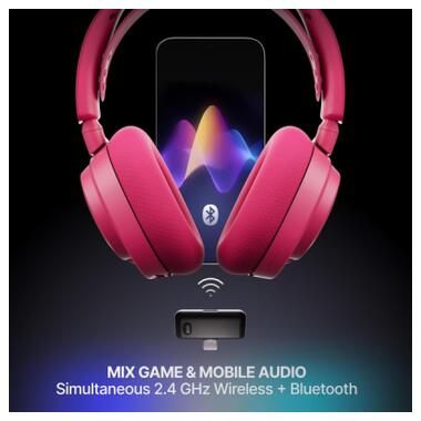 Наушники SteelSeries Arctis Nova 7 Gen 2 Wireless Magenta (61732) фото №6