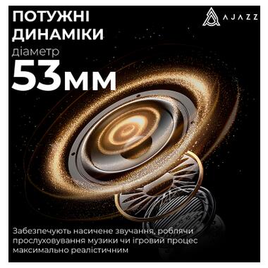 Наушники Ajazz AHM08 MAX 3-Mode White/Purple (AHM08-MAX-PWB) фото №8