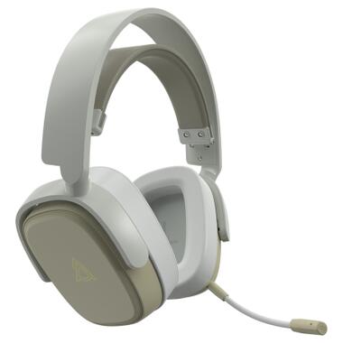 Наушники Ajazz AHM09 MAX 3-Mode Gray/White (AHM09-MAX-GW) фото №5