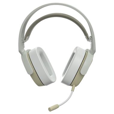 Наушники Ajazz AHM09 MAX 3-Mode Gray/White (AHM09-MAX-GW) фото №2