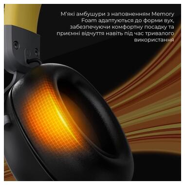 Наушники Ajazz AHM08 MAX 3-Mode Black (AHM08-MAX-BGY) фото №8