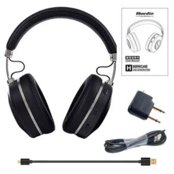 Навушники Bluetooth Bluedio H2 з активним шумозаглушенням Чорний фото №6