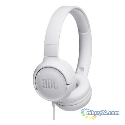 Навушники JBL T500ВТ White (T500BTWHT) фото №1