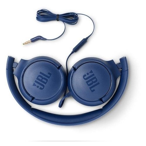 Навушники JBL T500 Mic Blue (JBLT500BLU) фото №4