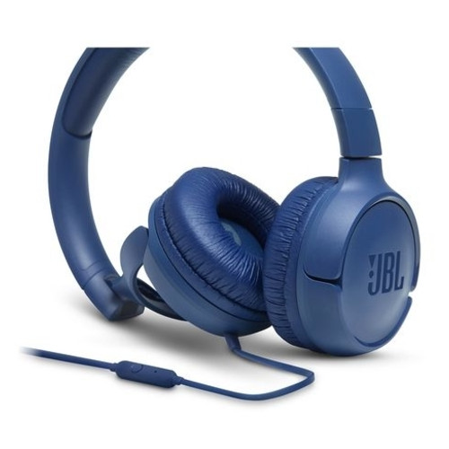 Навушники JBL T500 Mic Blue (JBLT500BLU) фото №6