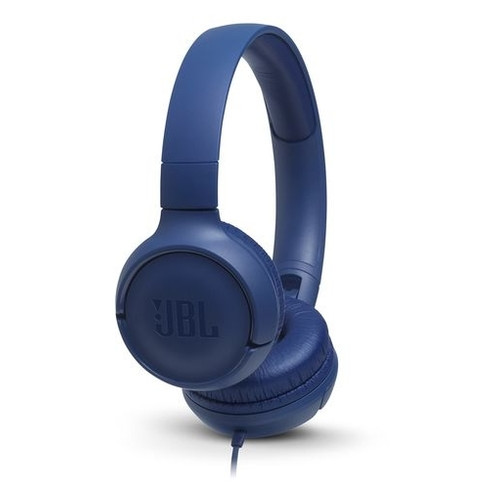 Навушники JBL T500 Mic Blue (JBLT500BLU) фото №2