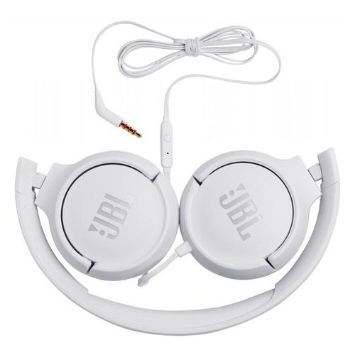 Навушники JBL T500 White (T500WHT) (WY36dnd-229220) фото №3
