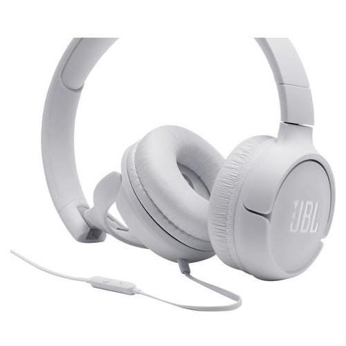 Навушники JBL T500 White (T500WHT) (WY36dnd-229220) фото №4
