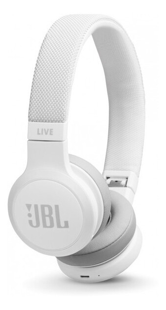 Навушники гарнітура накладні Bluetooth JBL Live 400BT White (JBLLIVE400BTWHT) фото №5