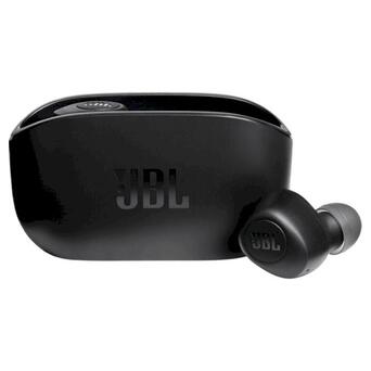 Навушники JBL Wave Vibe 100 TWS Black (JBLW100TWSBLK) фото №1