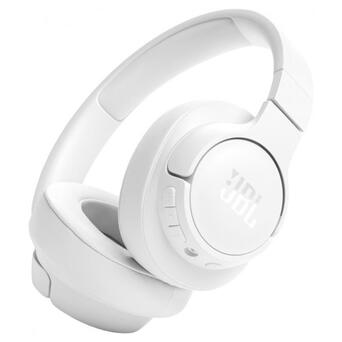 Bluetooth-гарнітура JBL Tune 720BT White (JBLT720BTWHT) фото №1